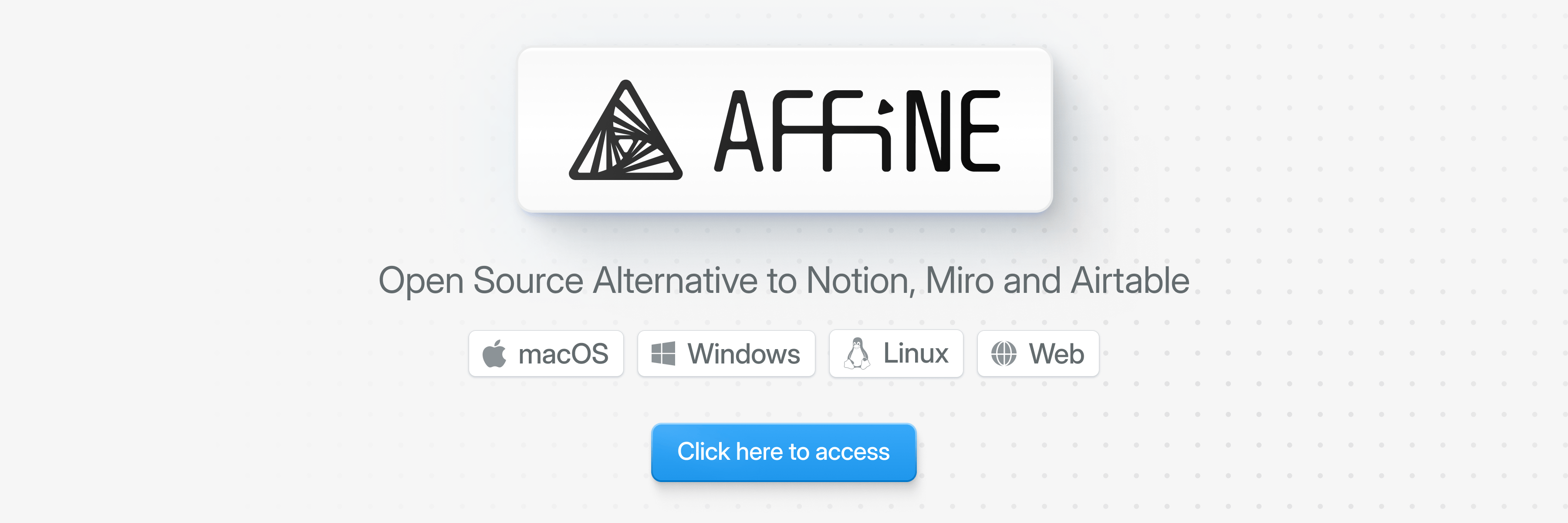 Affine Logo logo