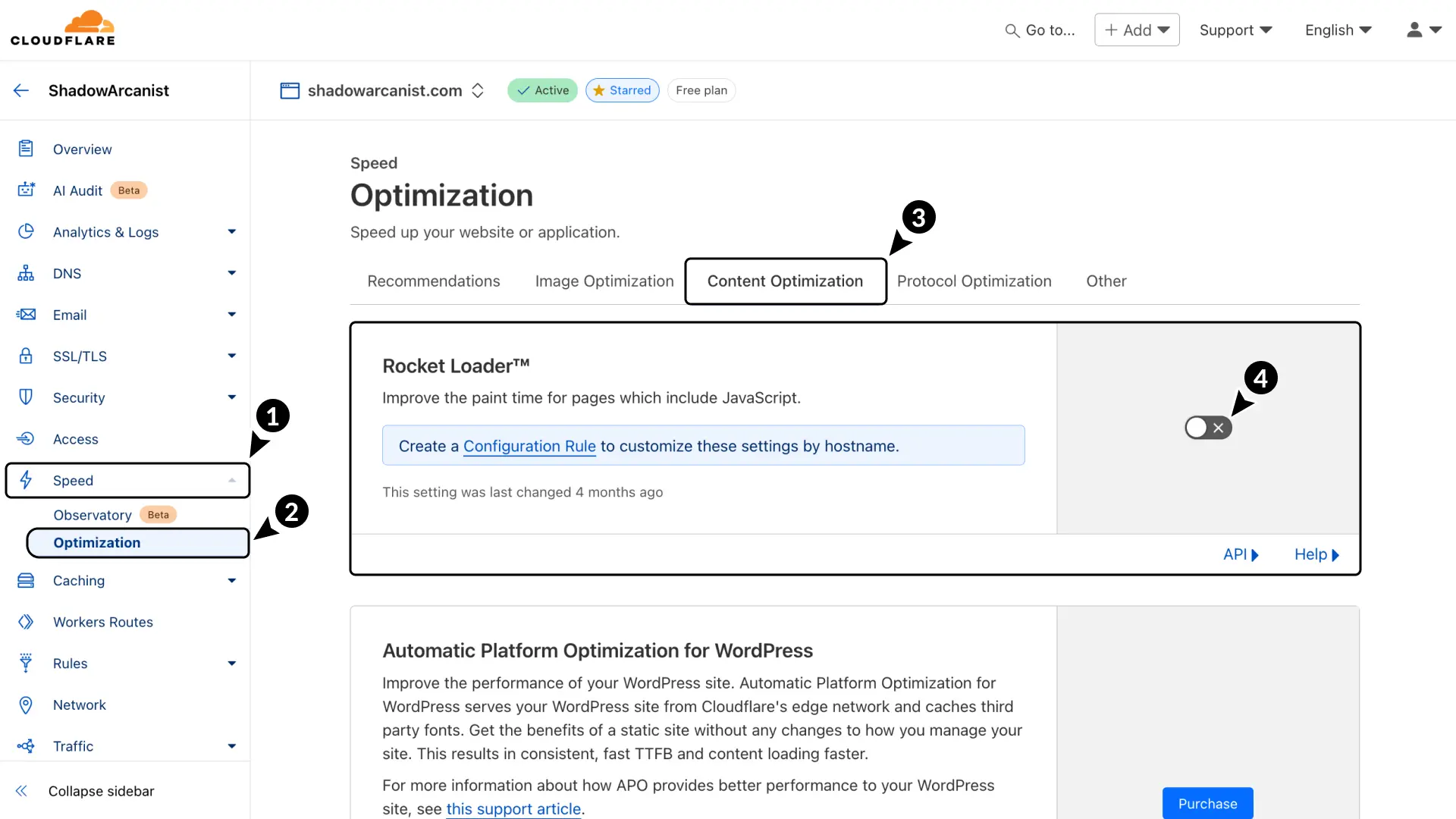 Rocket Loader error example
