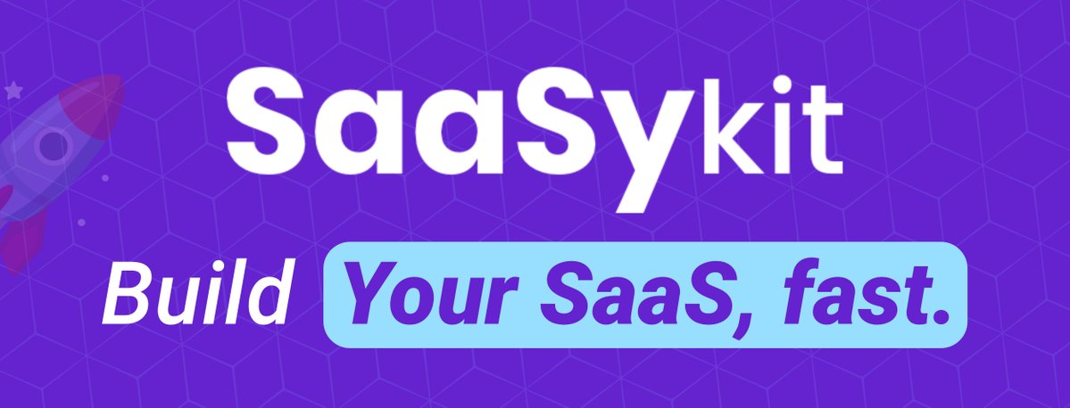 Complete SaaS starter kit for developers
